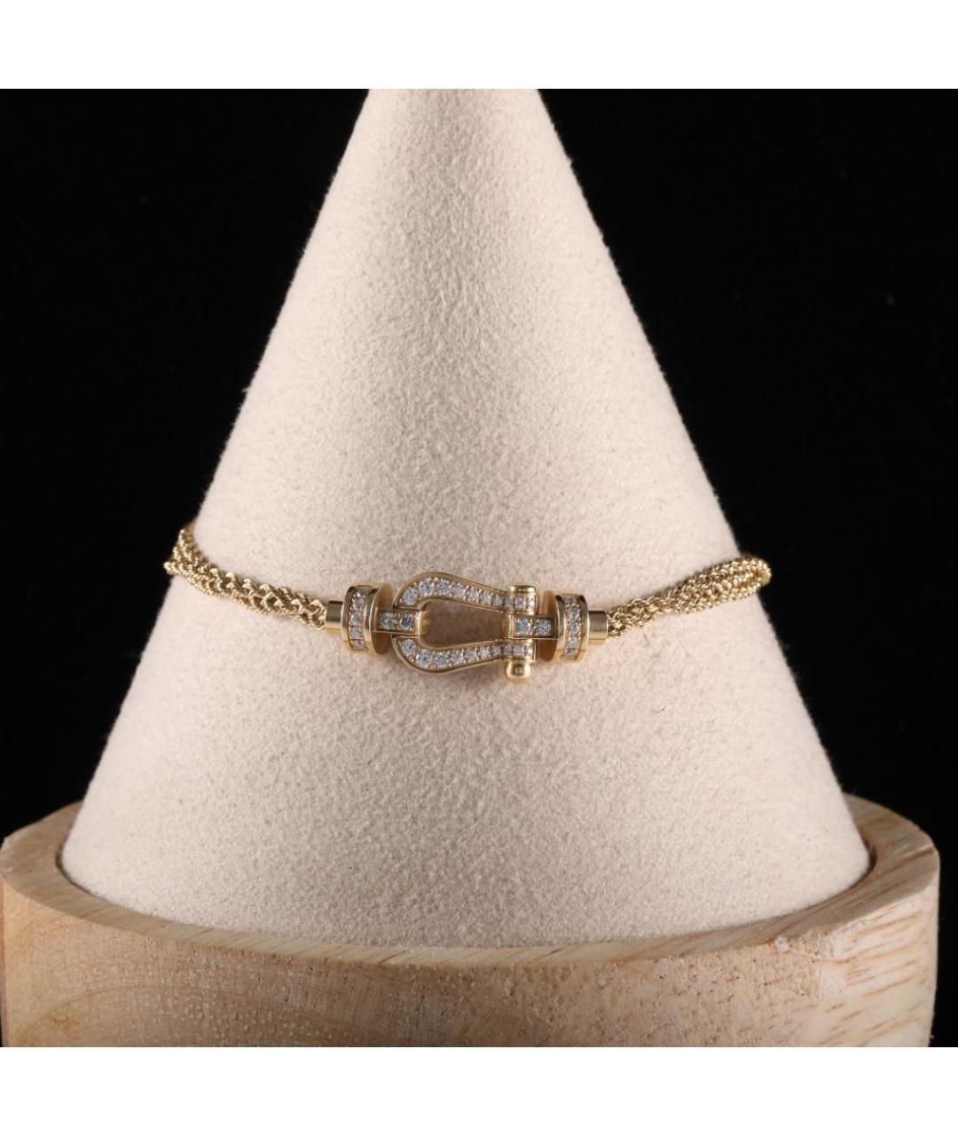 FRED Золотой браслет из желтого золота, фото 5