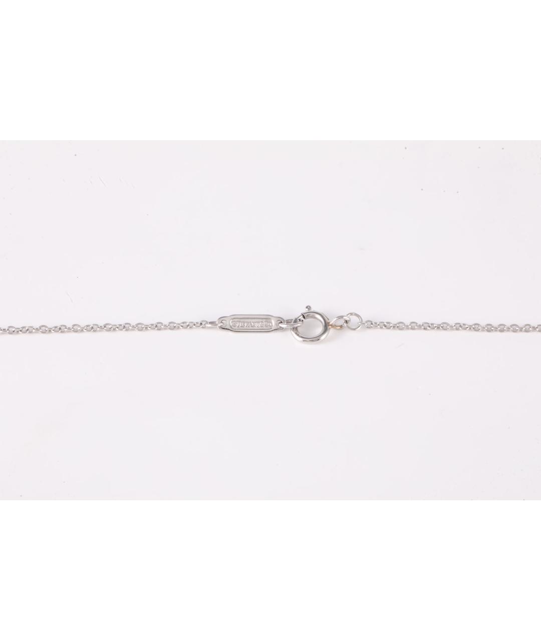 TIFFANY&CO Серебряное платиновое колье, фото 5