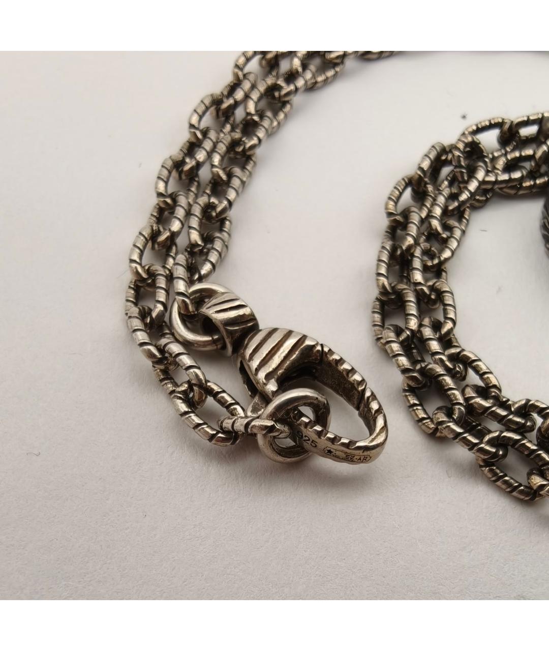 GUCCI Серебряная серебряная подвеска, фото 6