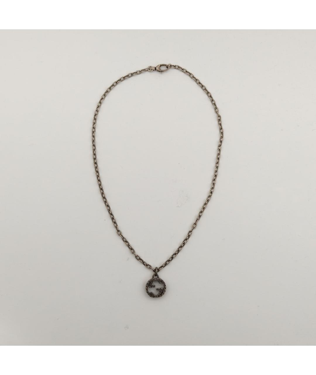 GUCCI Серебряная серебряная подвеска, фото 8