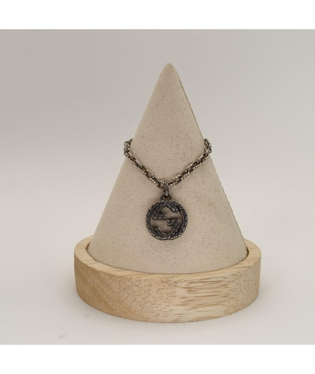 GUCCI Серебряная серебряная подвеска, фото 7