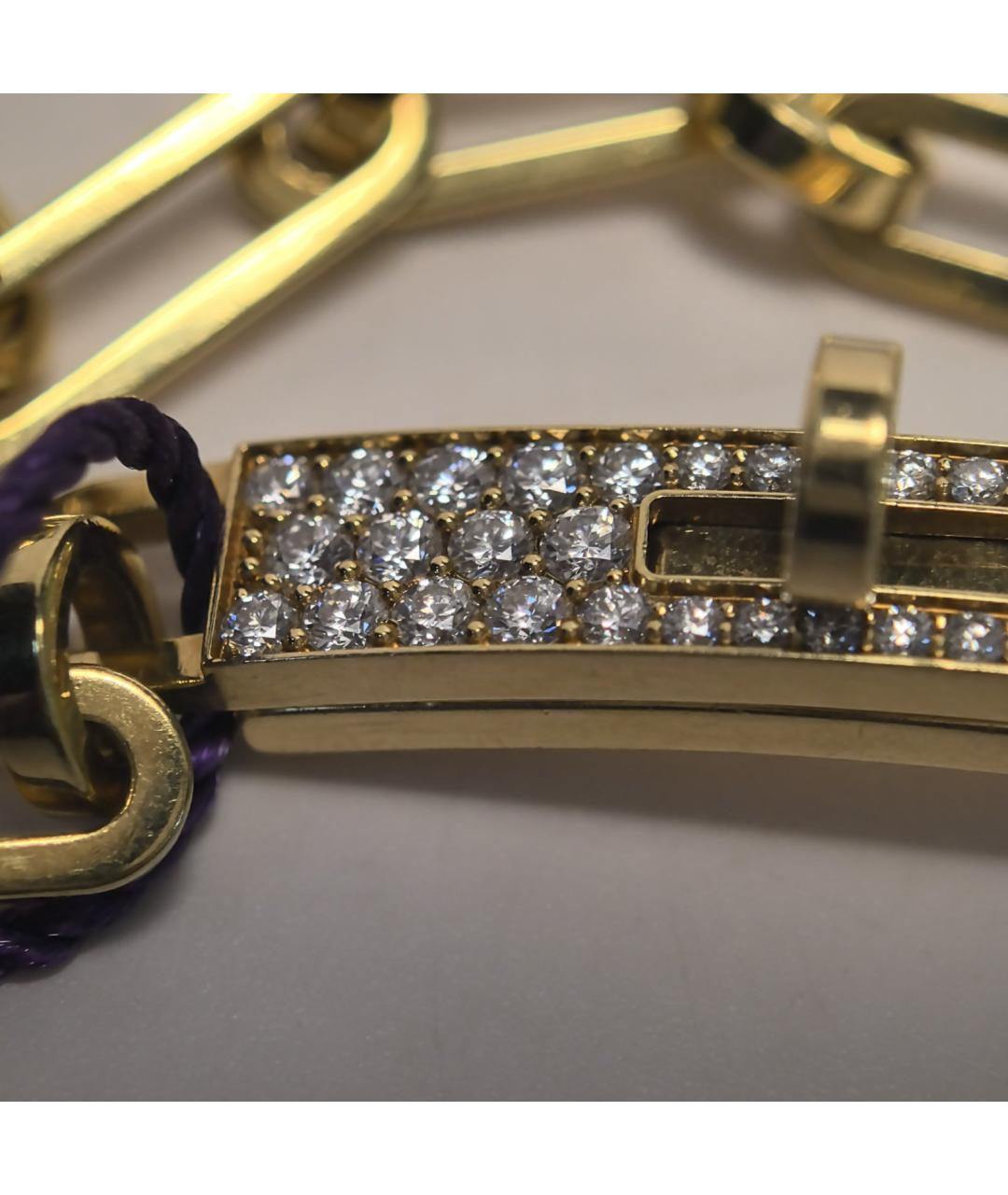 HERMES Золотой браслет из желтого золота, фото 9