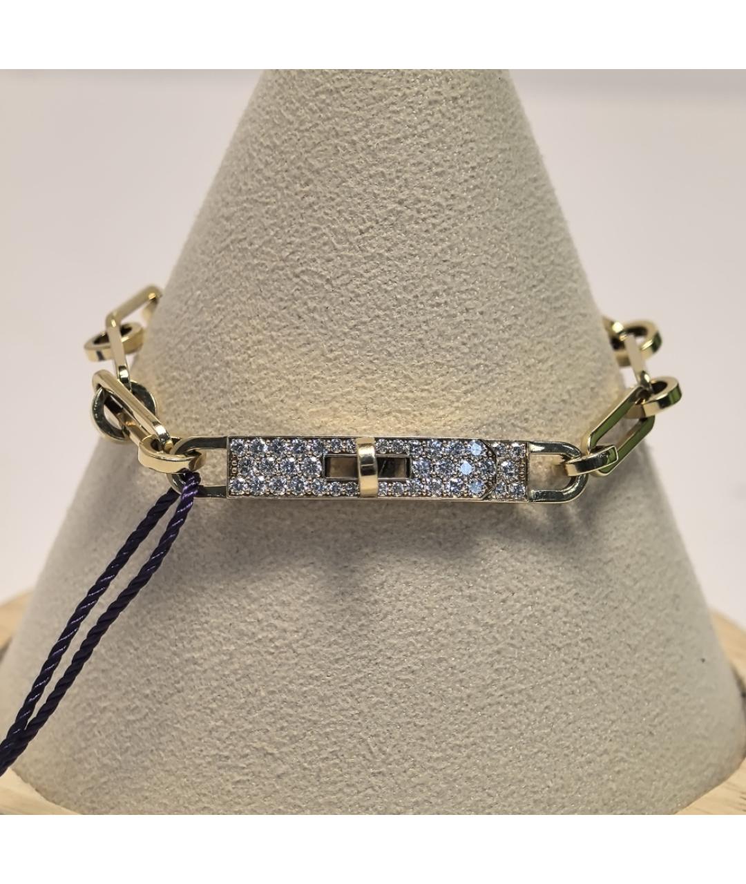 HERMES Золотой браслет из желтого золота, фото 6