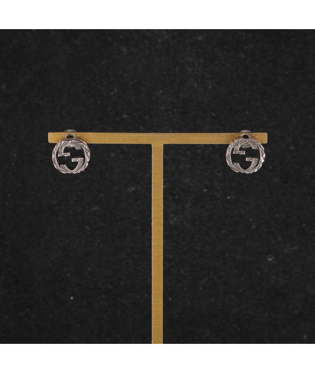 GUCCI Серебряные серебряные серьги, фото 7
