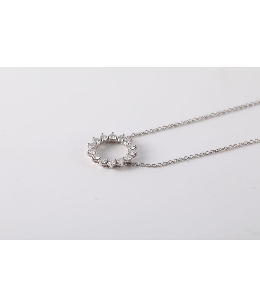 TIFFANY&CO Серебряное платиновое колье, фото 3