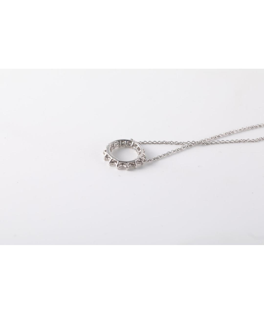 TIFFANY&CO Серебряное платиновое колье, фото 4
