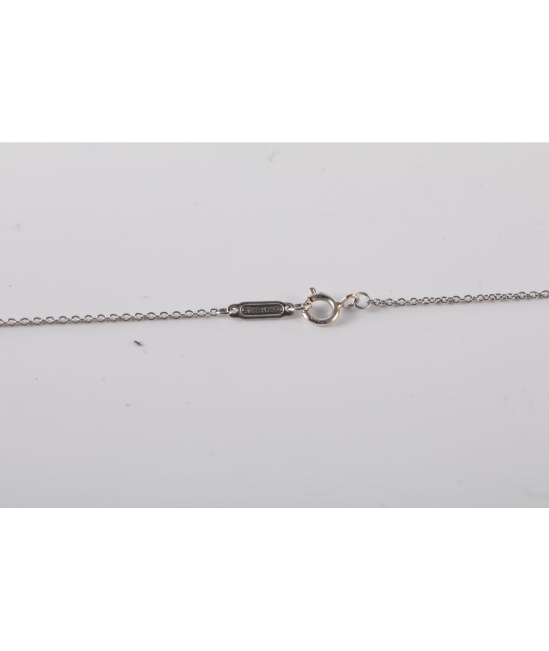 TIFFANY&CO Серебряное платиновое колье, фото 6