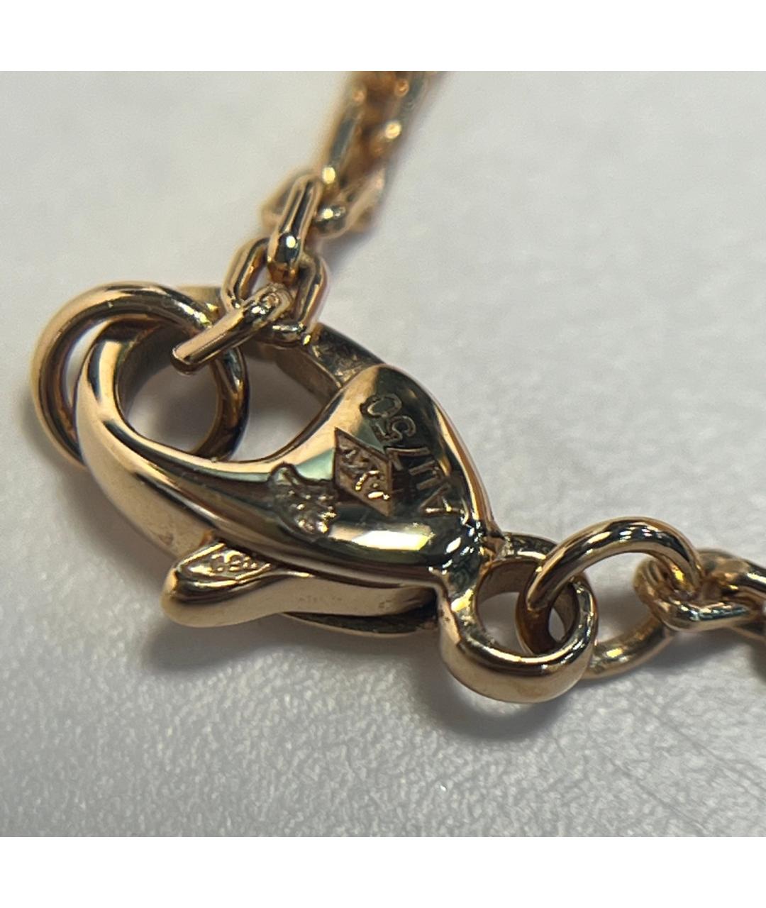LOUIS VUITTON Золотое колье из желтого золота, фото 8
