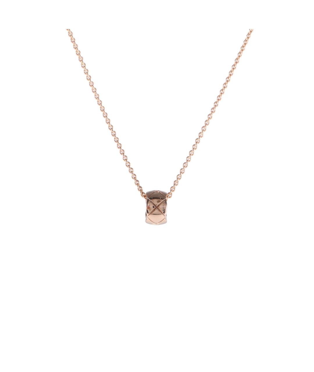 CHANEL Золотая подвеска из розового золота, фото 1