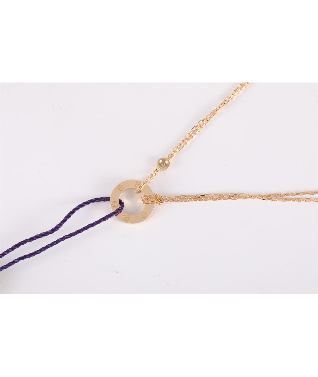 CARTIER Золотое колье из желтого золота, фото 3