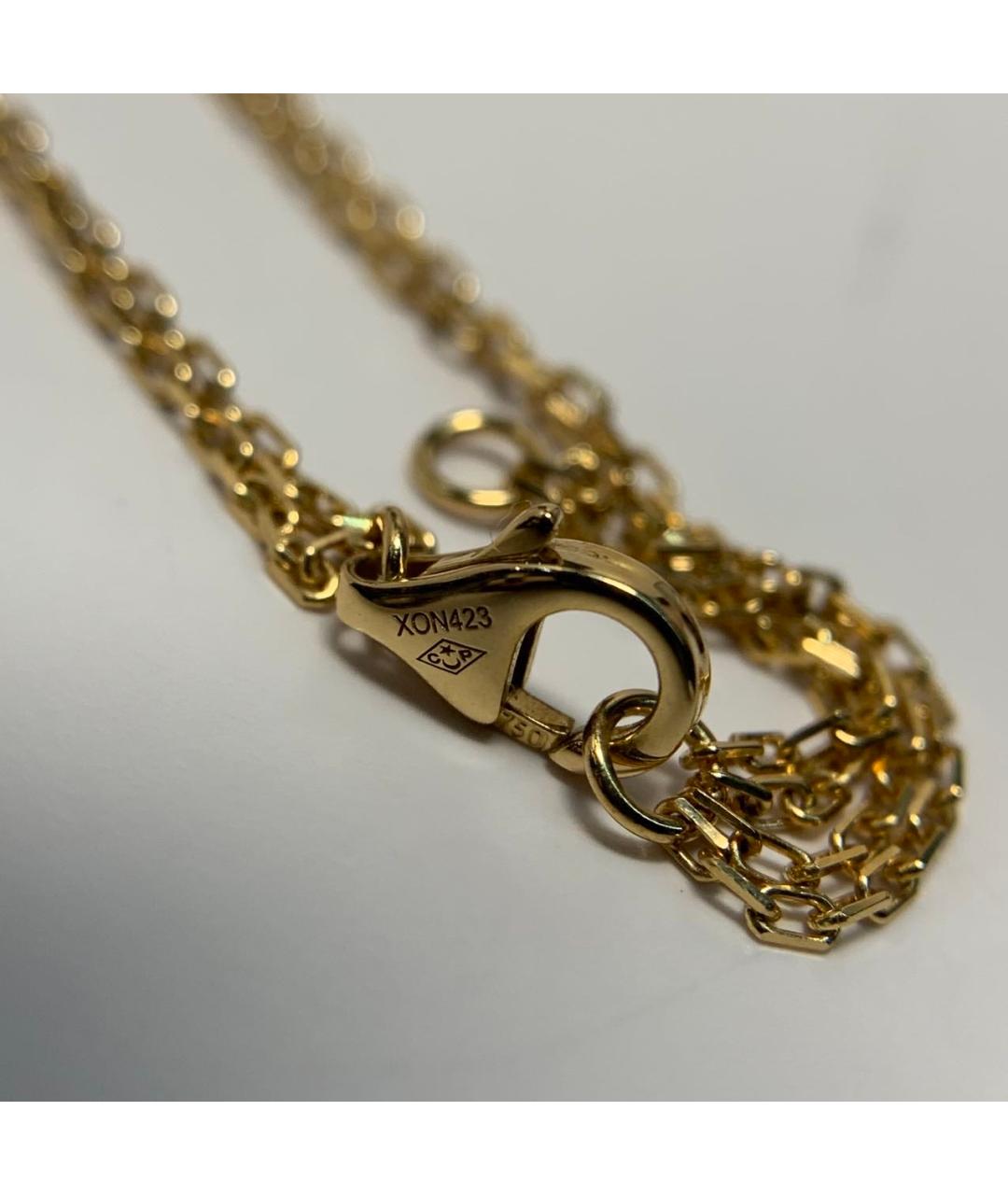 CARTIER Золотое колье из желтого золота, фото 9