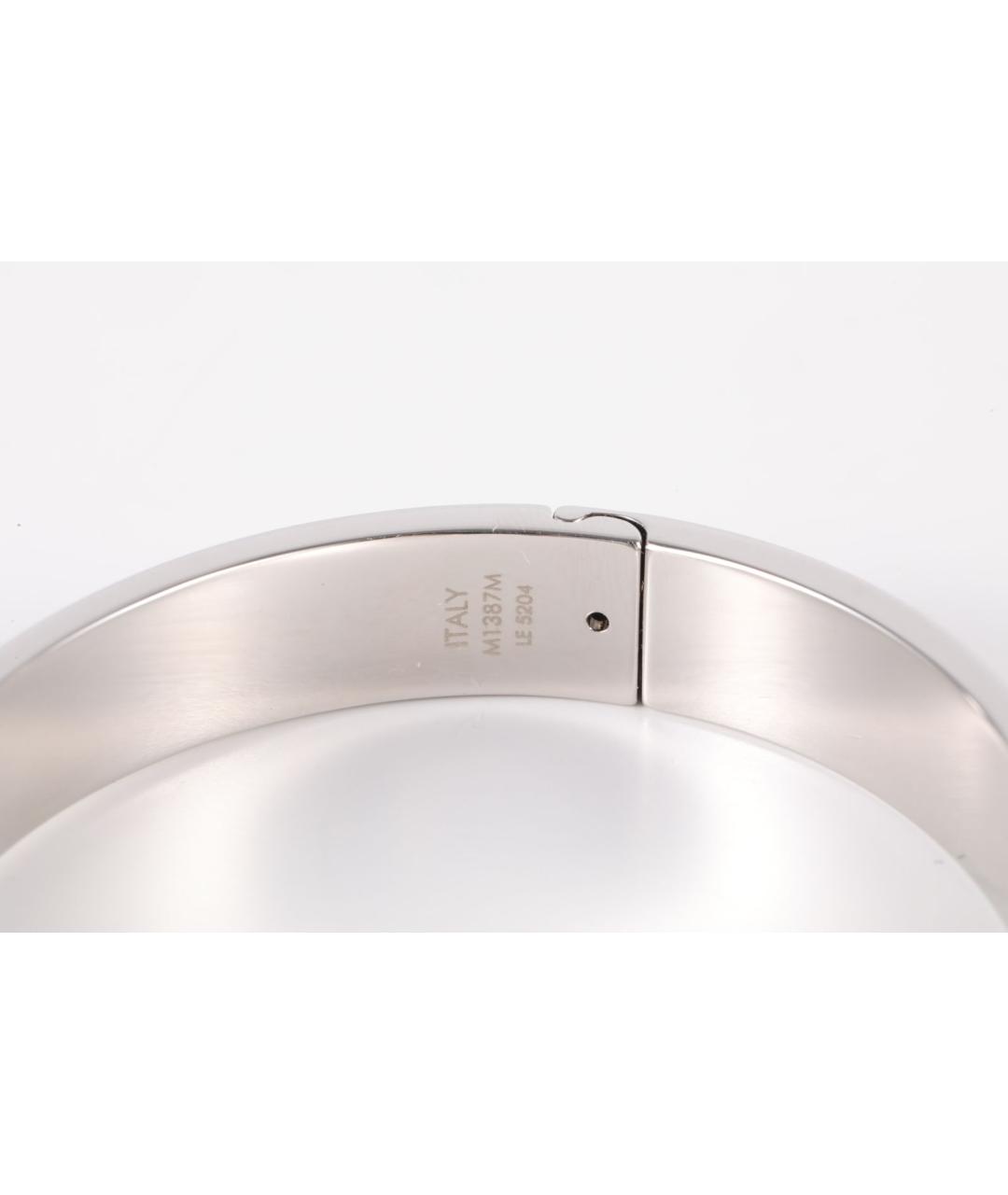 LOUIS VUITTON Серебрянный металлический браслет, фото 4