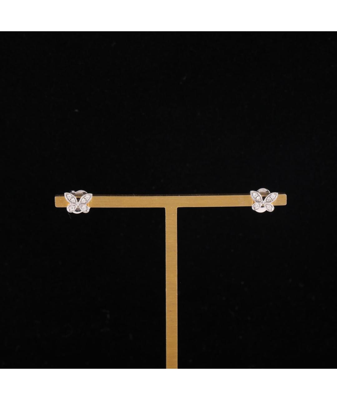 GRAFF Серебряные серьги из белого золота, фото 5