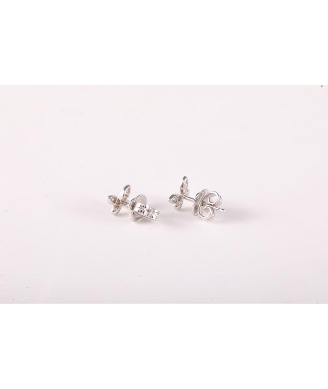 GRAFF Серебряные серьги из белого золота, фото 4