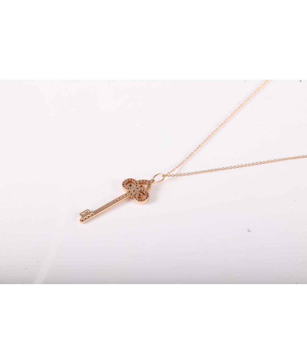 TIFFANY&CO Золотая подвеска из розового золота, фото 3