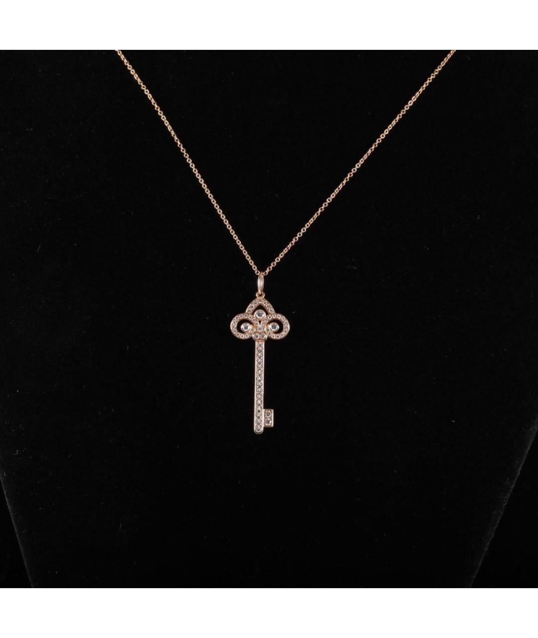 TIFFANY&CO Золотая подвеска из розового золота, фото 6