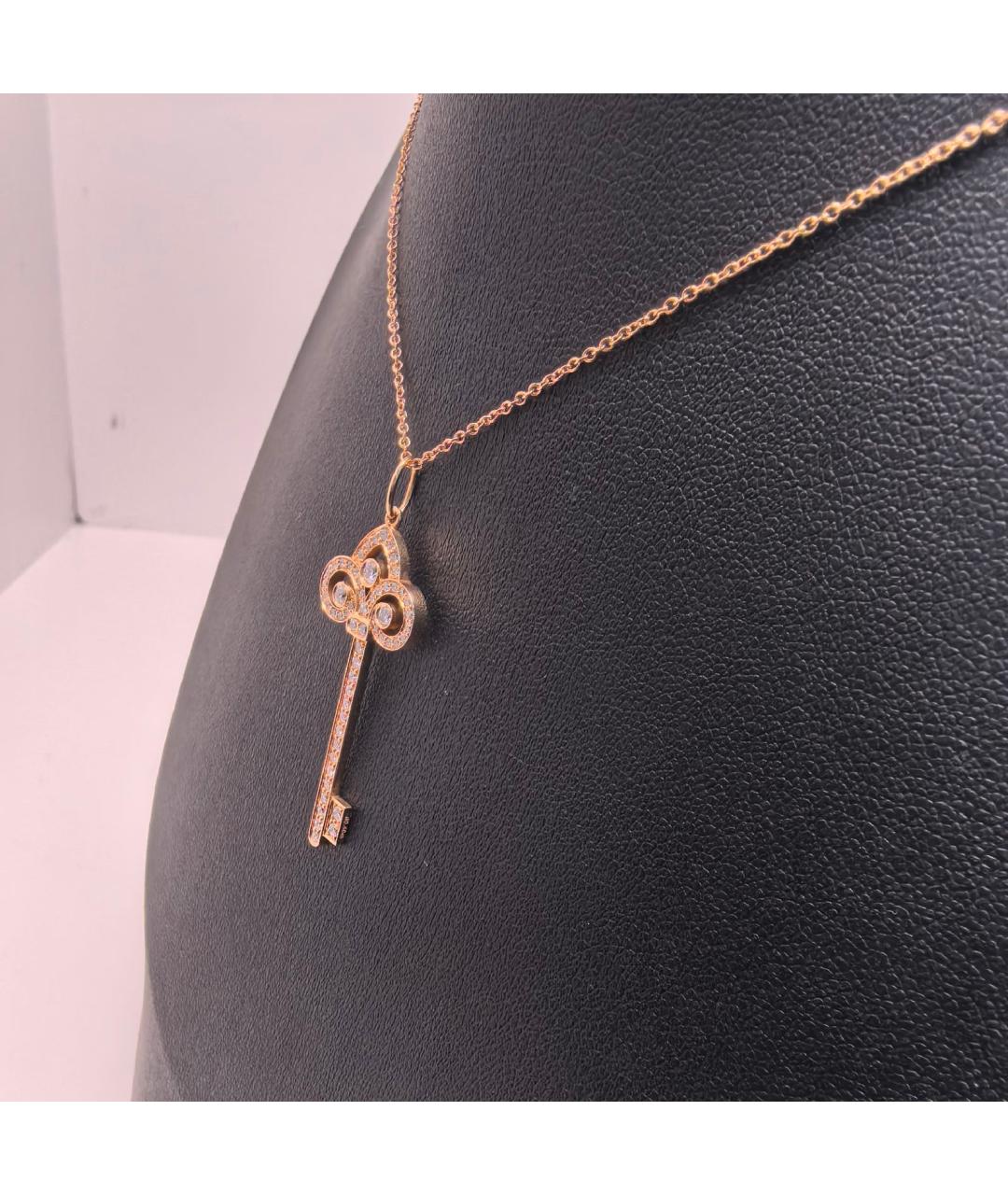 TIFFANY&CO Золотая подвеска из розового золота, фото 8