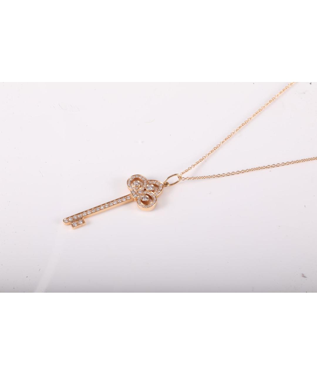 TIFFANY&CO Золотая подвеска из розового золота, фото 2