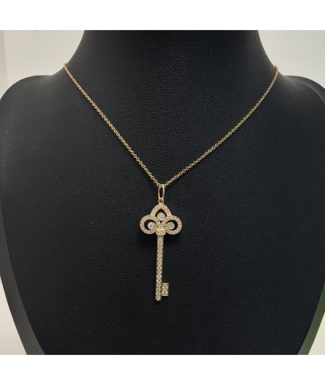 TIFFANY&CO Золотая подвеска из розового золота, фото 7