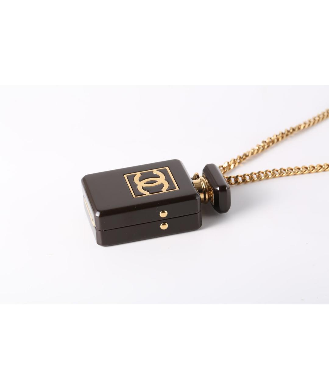 CHANEL Черное металлическое колье, фото 2