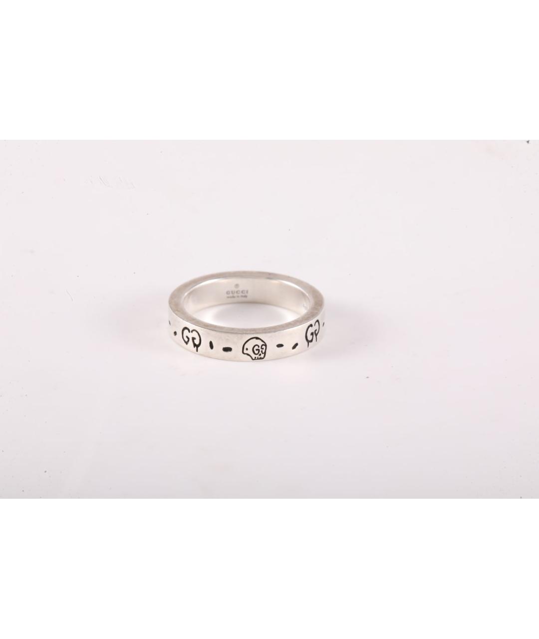 GUCCI Серебряное серебряное кольцо, фото 5