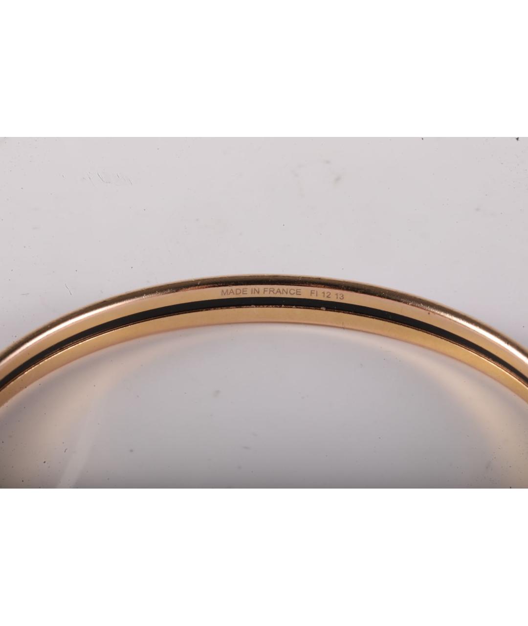 HERMES Розовый металлический браслет, фото 4