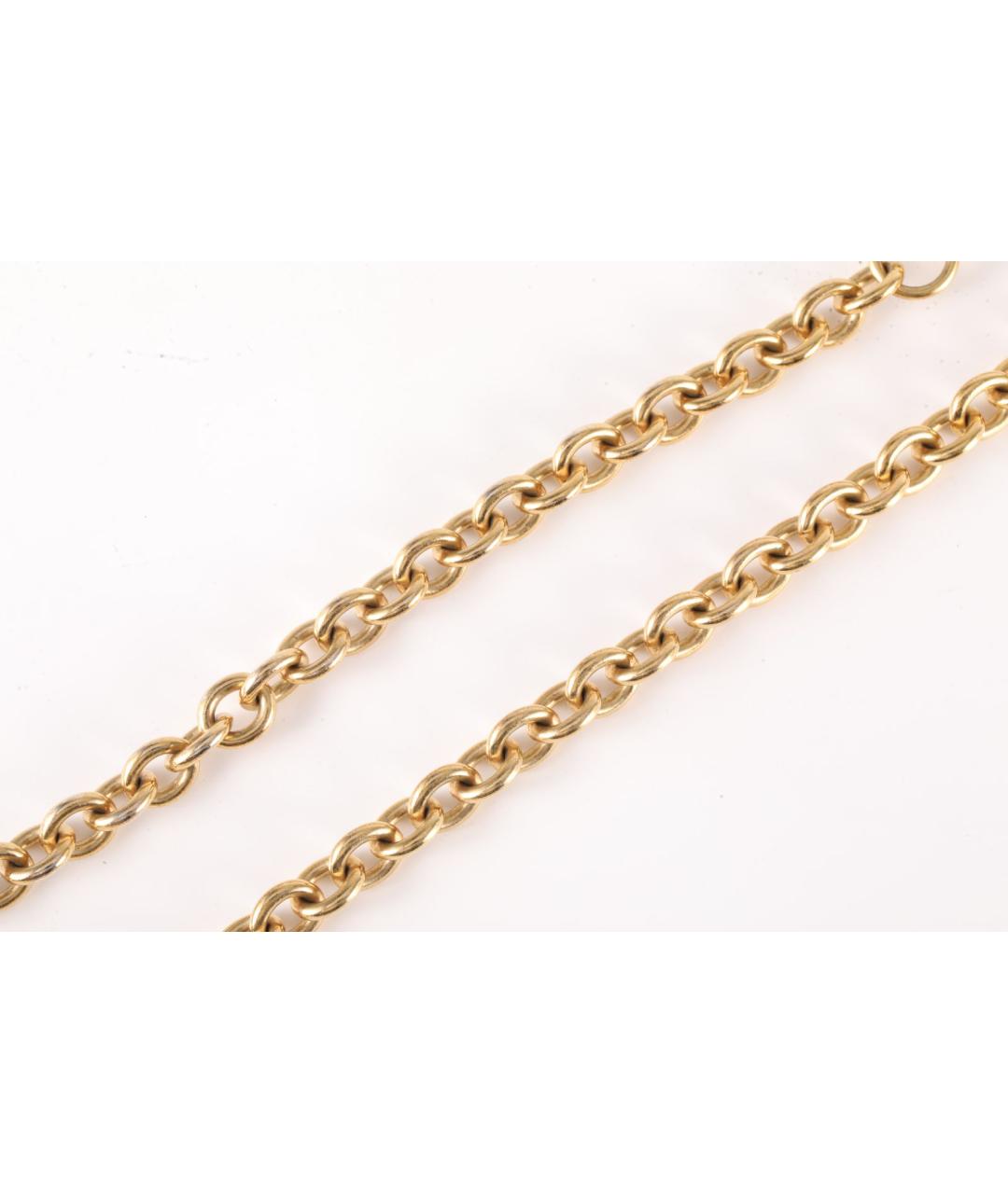 CHANEL Золотая металлическая подвеска, фото 4