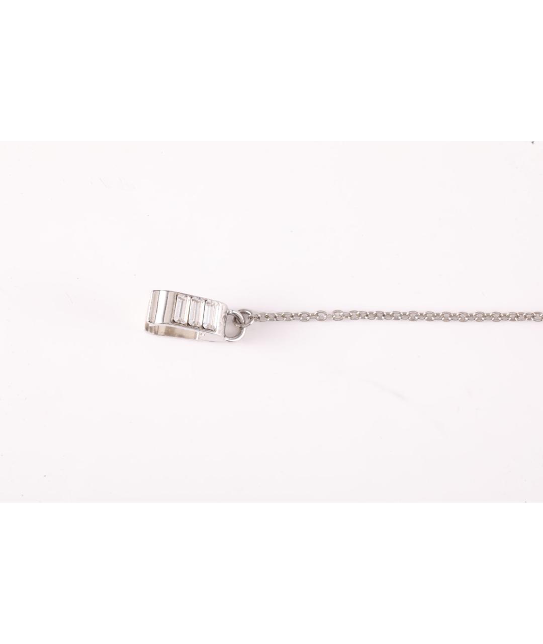 MIU MIU Серебрянный металлический браслет, фото 6