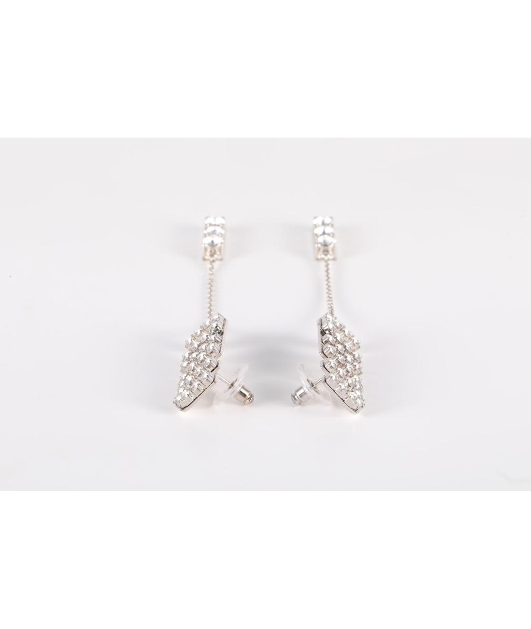 MIU MIU Серебряные металлические серьги, фото 3