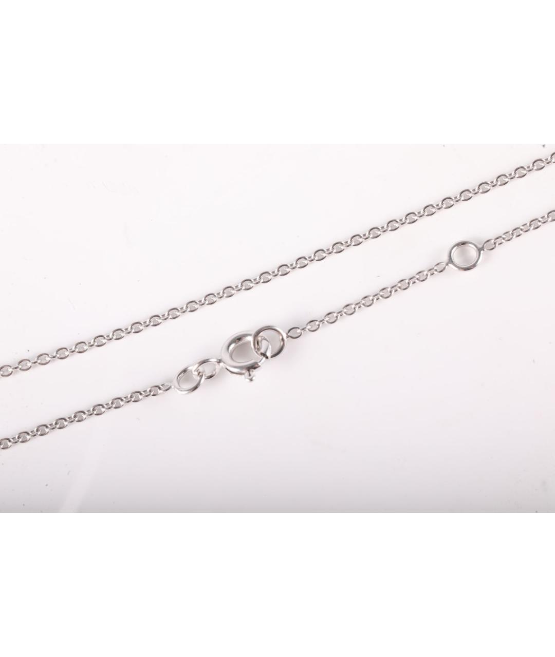 HERMES Серебряное колье из белого золота, фото 4