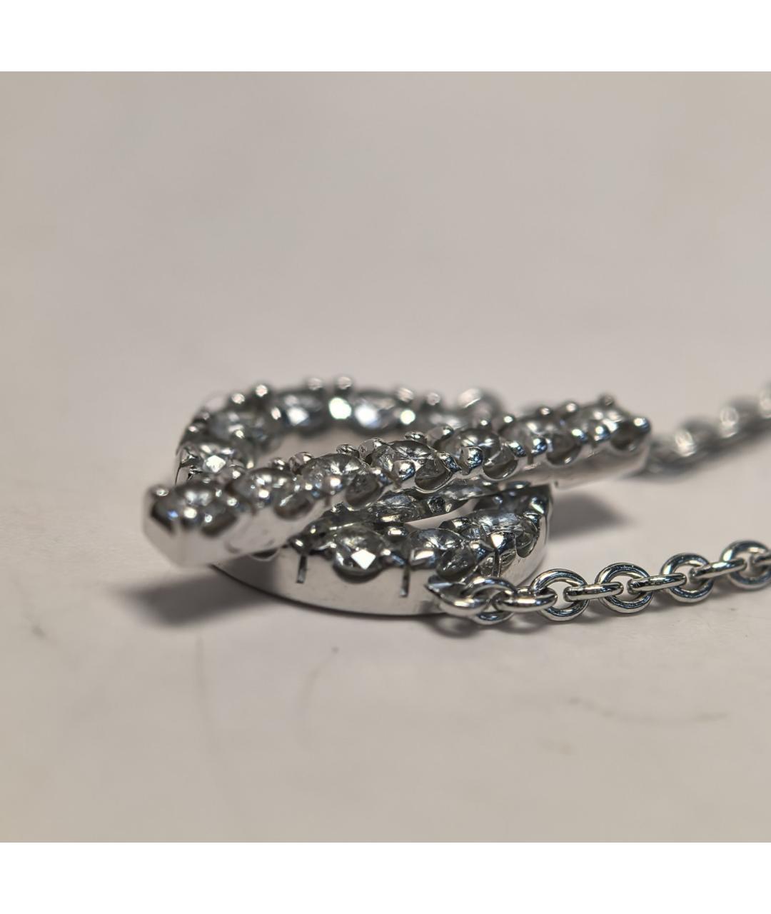 HERMES Серебряное колье из белого золота, фото 9