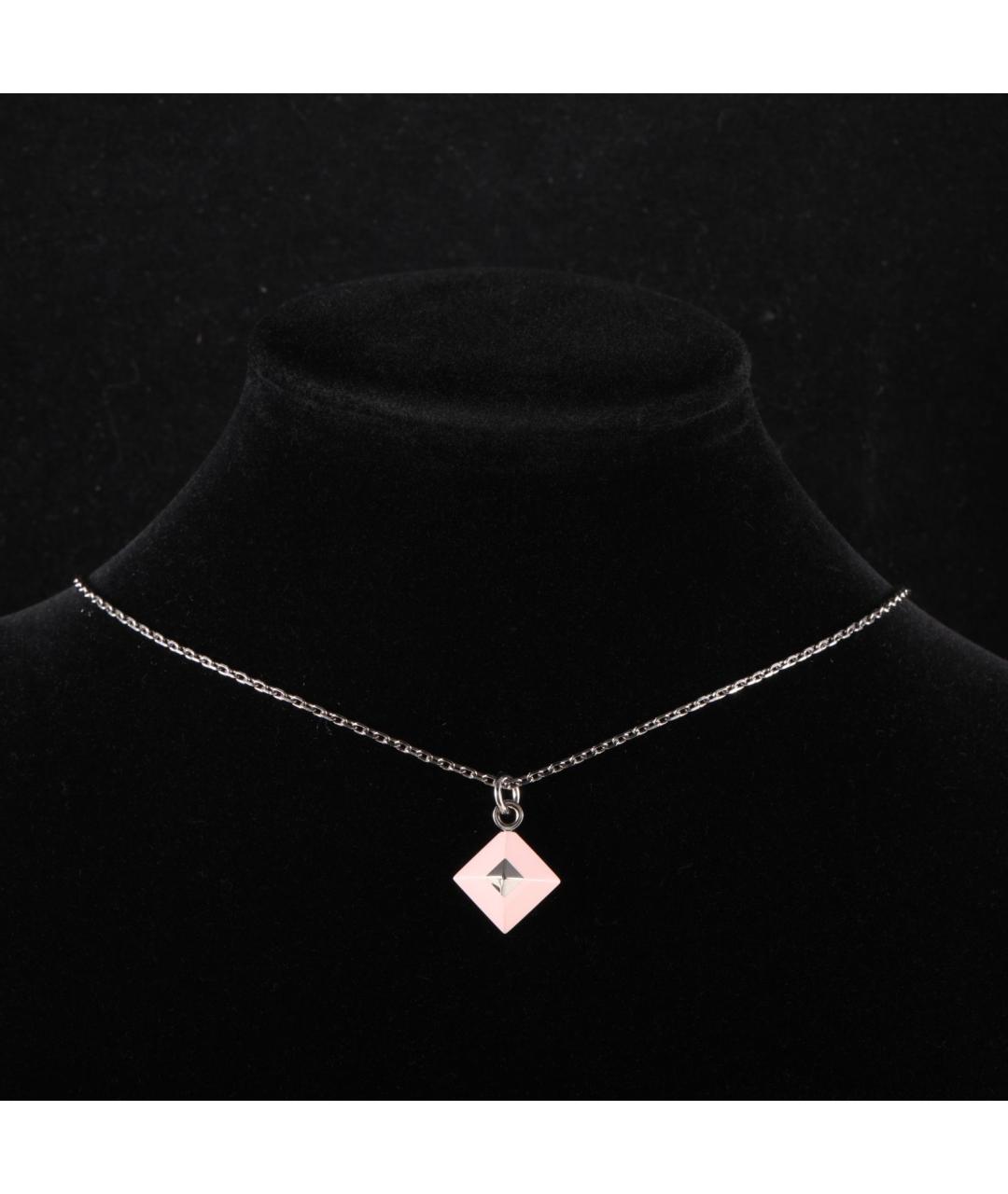 HERMES Серое металлическое колье, фото 7