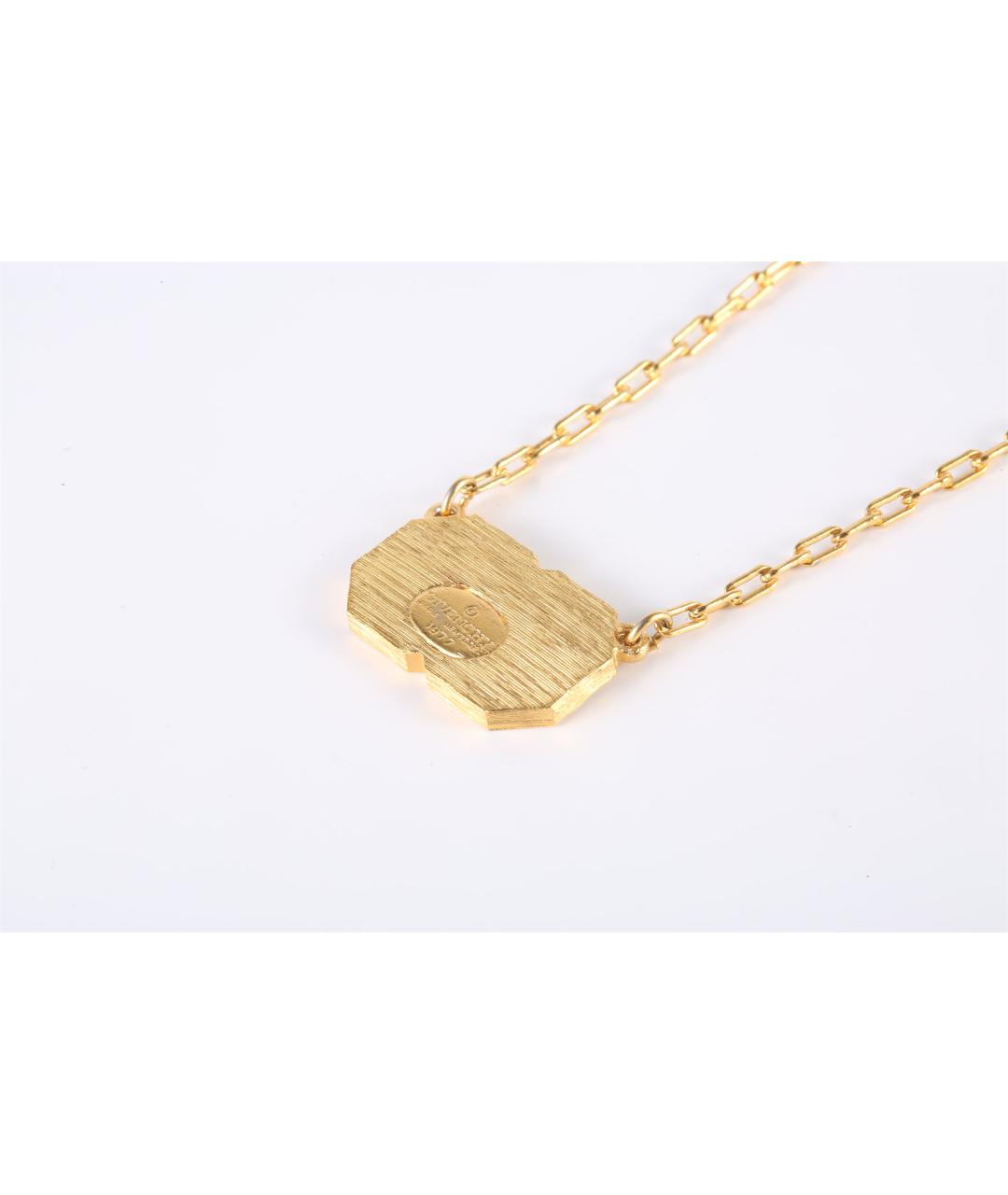 GIVENCHY Золотое металлическое колье, фото 3