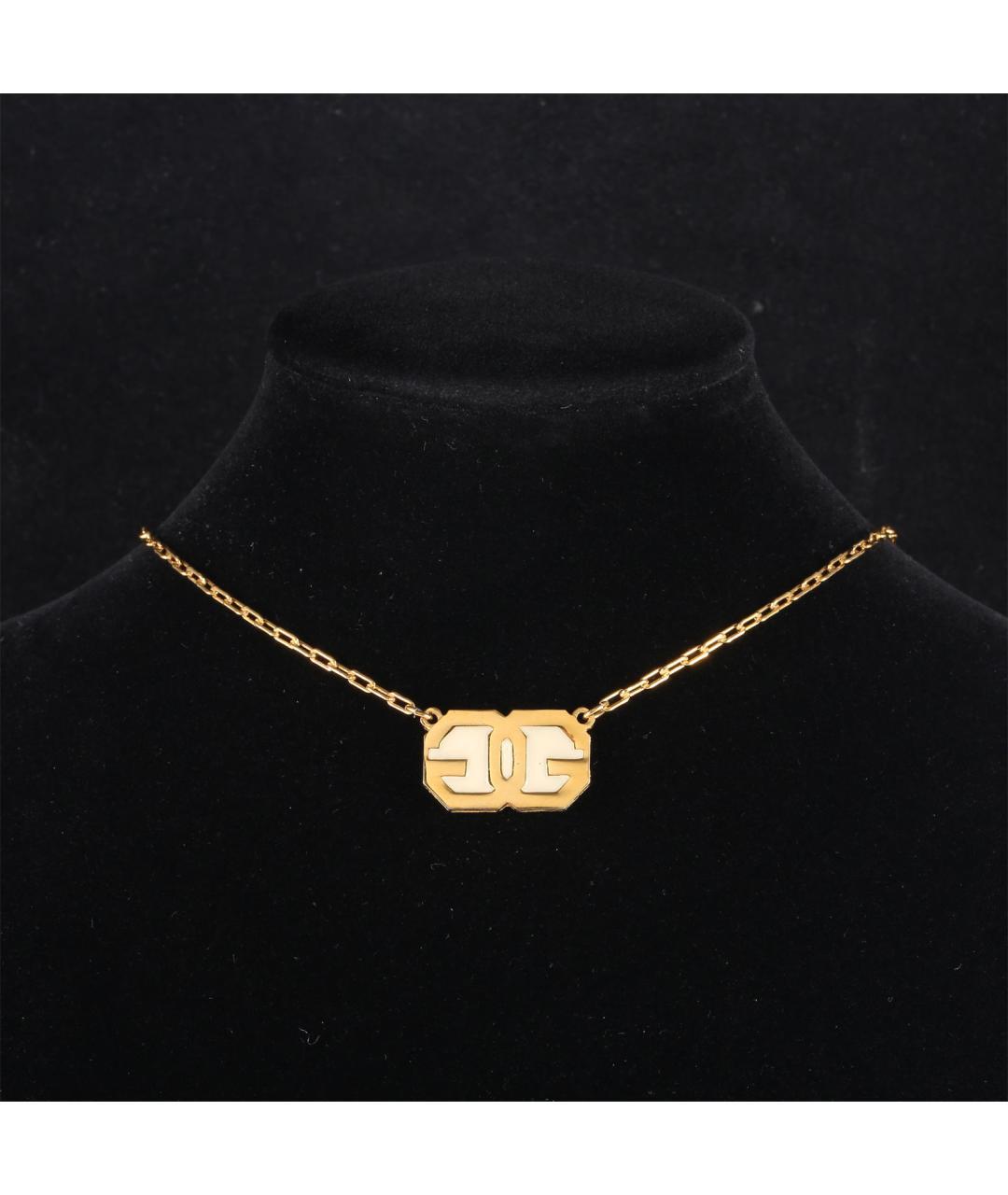 GIVENCHY Золотое металлическое колье, фото 7