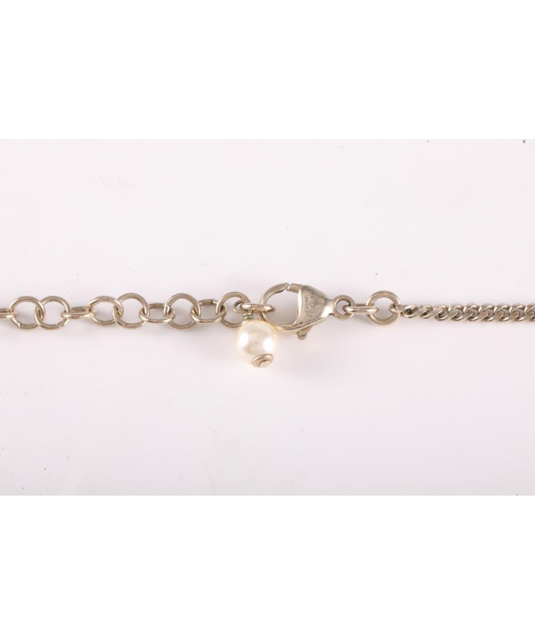 CHANEL Золотая металлическая подвеска, фото 5