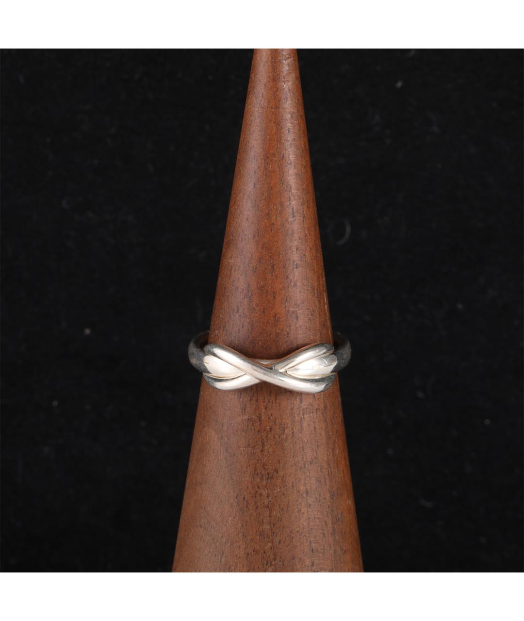 TIFFANY&CO Серое серебряное кольцо, фото 7