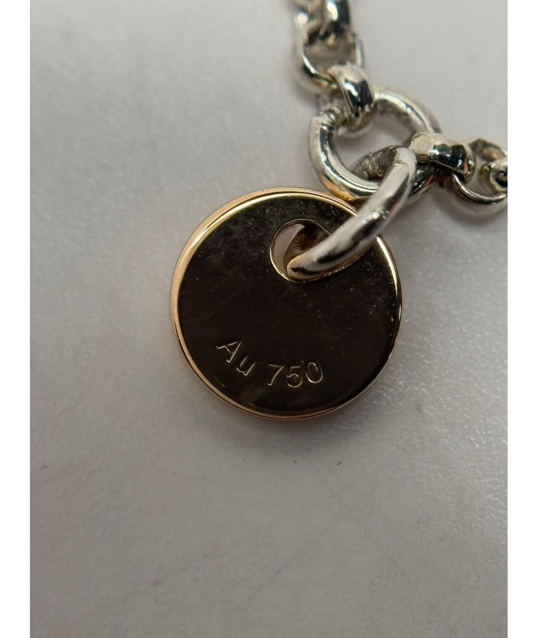 HERMES Серебрянный серебряный браслет, фото 9