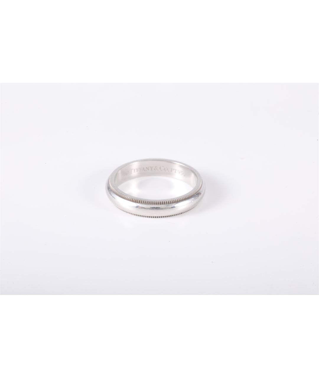 TIFFANY&CO Серебряное платиновое кольцо, фото 4