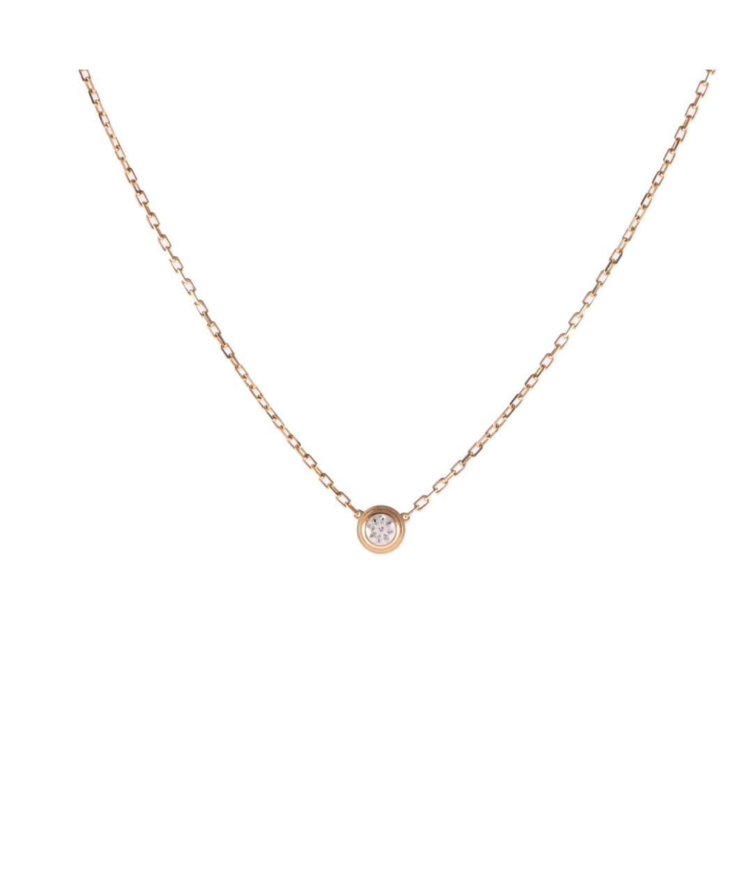 CARTIER Золотое колье из розового золота, фото 1