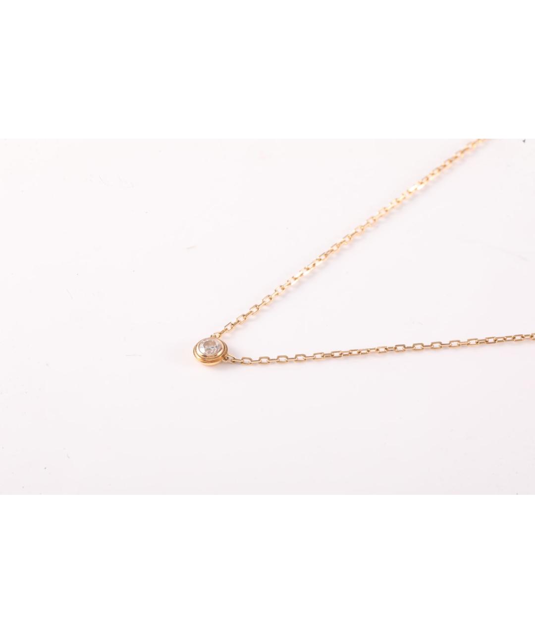 CARTIER Золотое колье из розового золота, фото 2