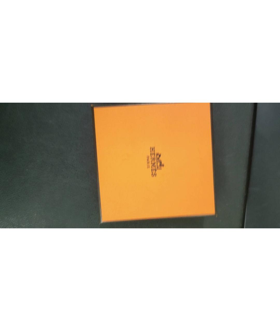 HERMES Бежевый кожаный браслет, фото 8