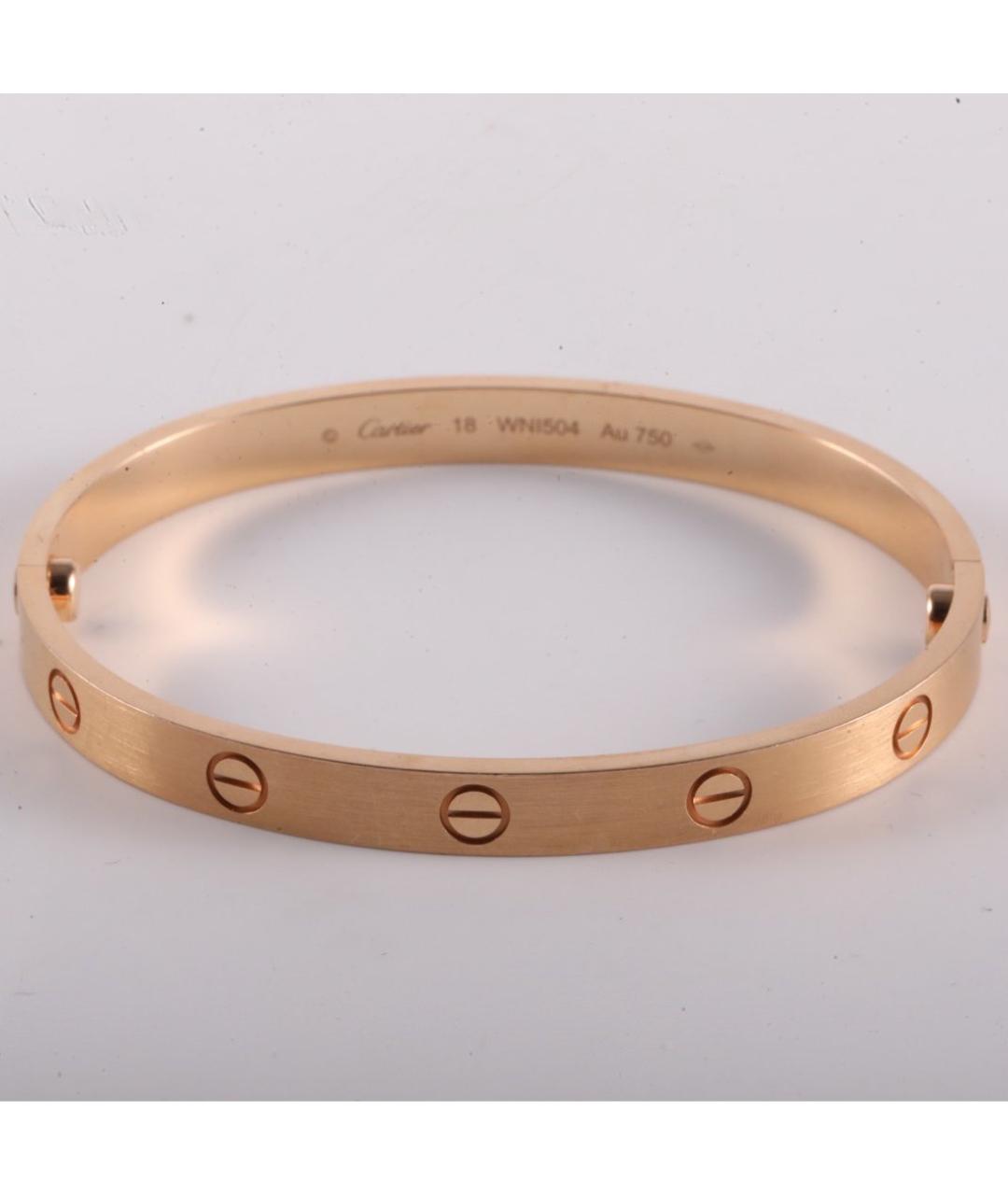 CARTIER Золотой браслет из розового золота, фото 7