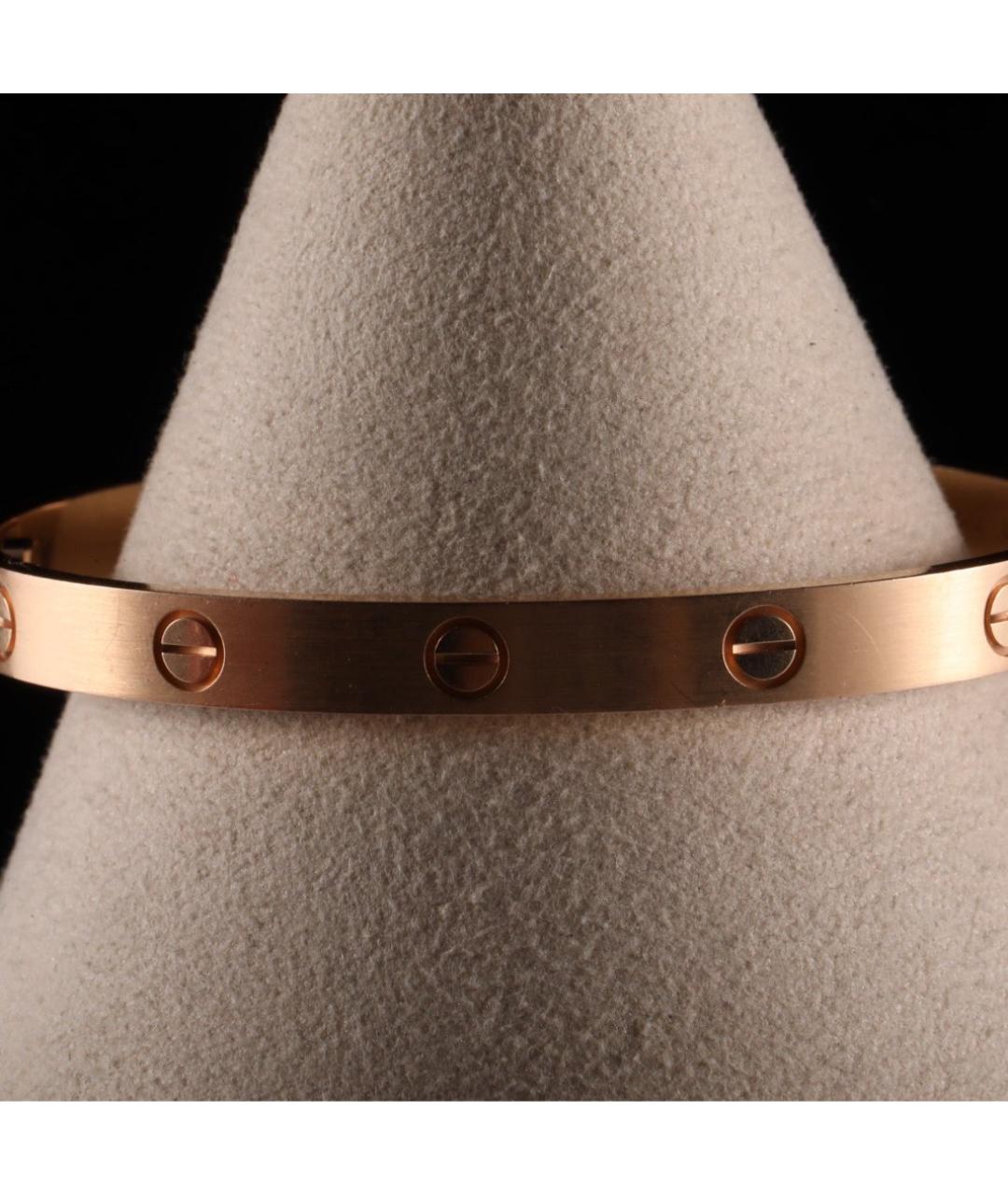 CARTIER Золотой браслет из розового золота, фото 5