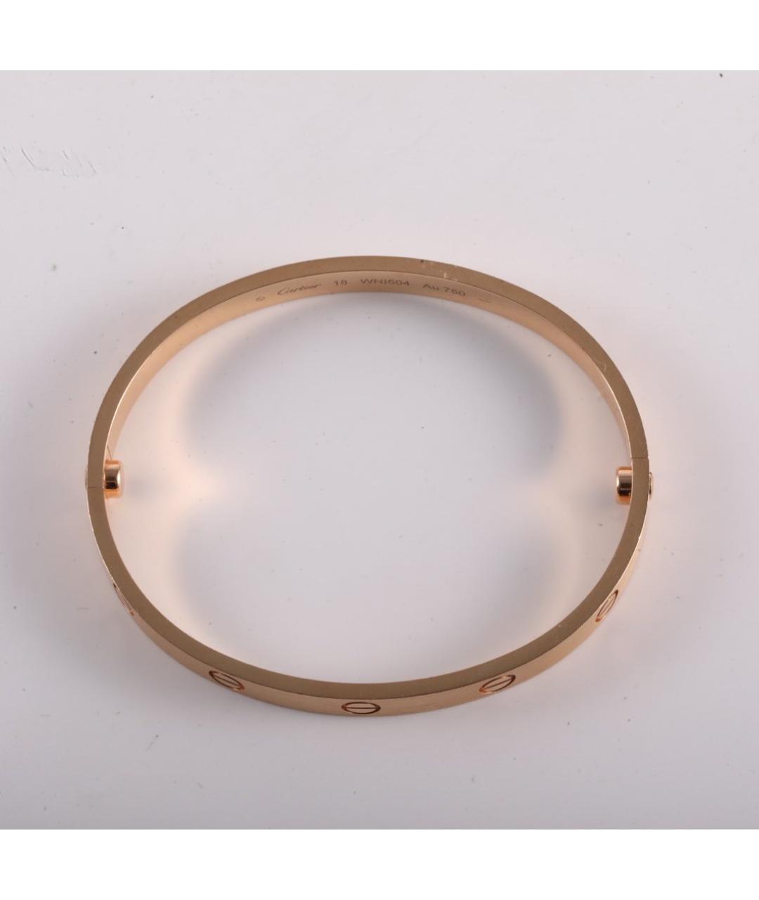 CARTIER Золотой браслет из розового золота, фото 9
