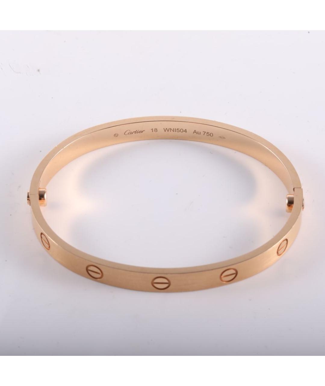 CARTIER Золотой браслет из розового золота, фото 2