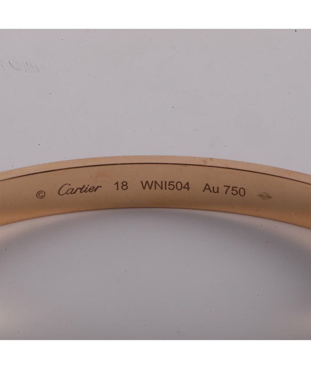CARTIER Золотой браслет из розового золота, фото 8