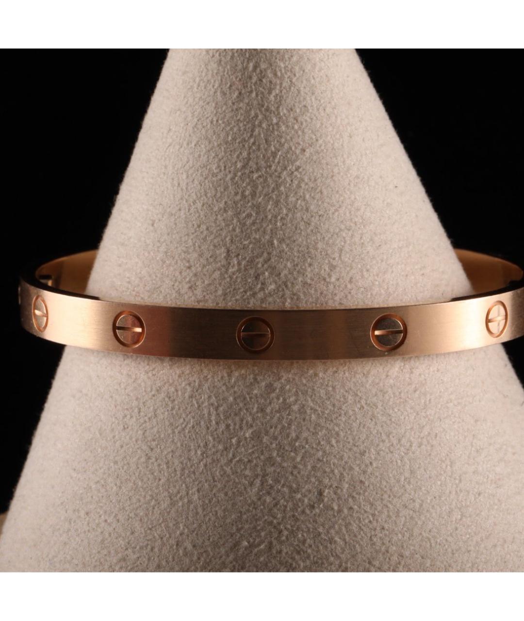 CARTIER Золотой браслет из розового золота, фото 6