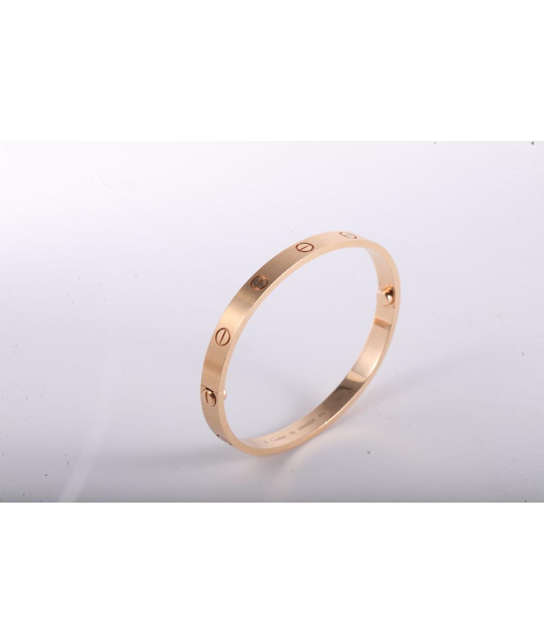 CARTIER Золотой браслет из розового золота, фото 3