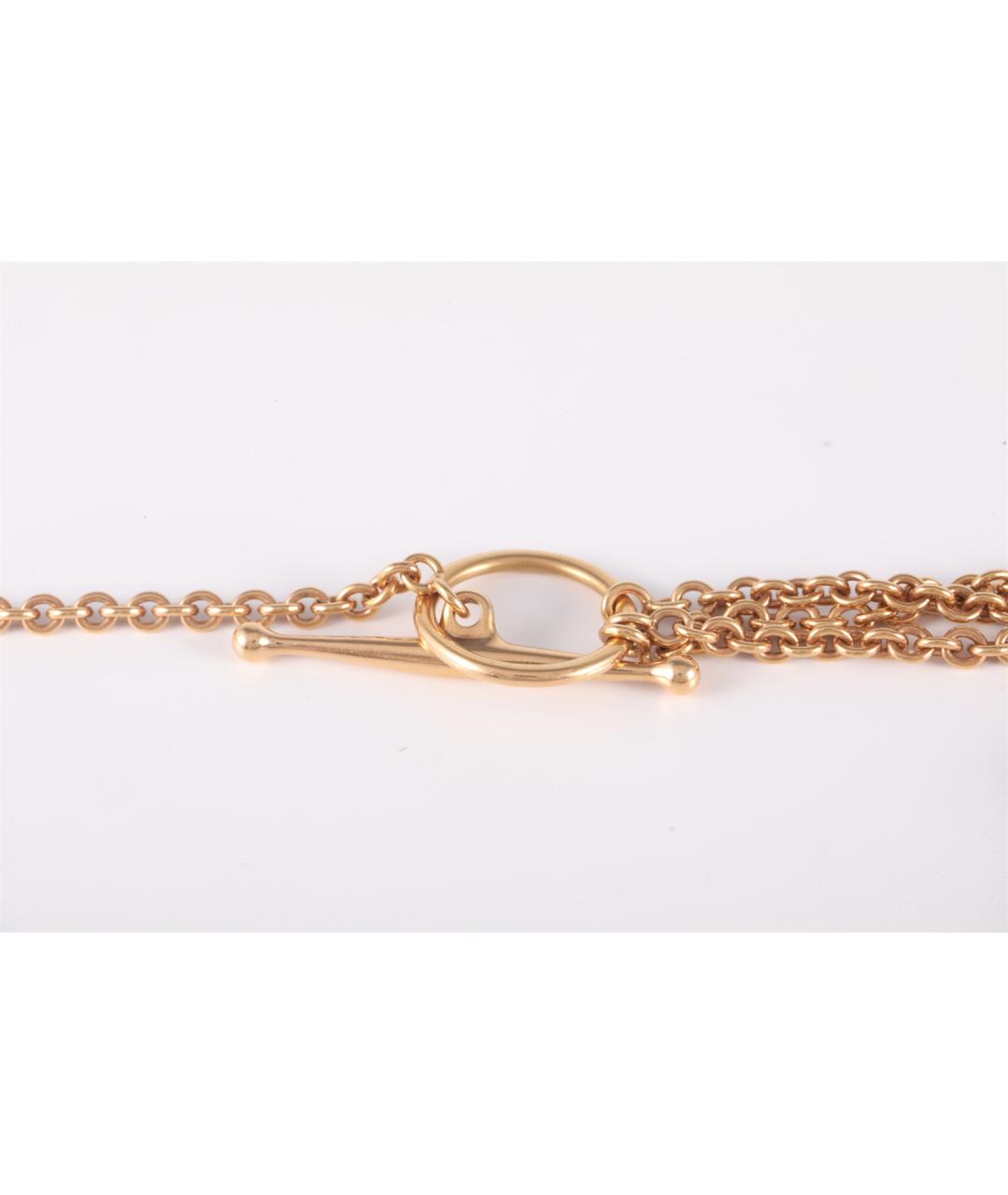 HERMES Золотой браслет из розового золота, фото 5