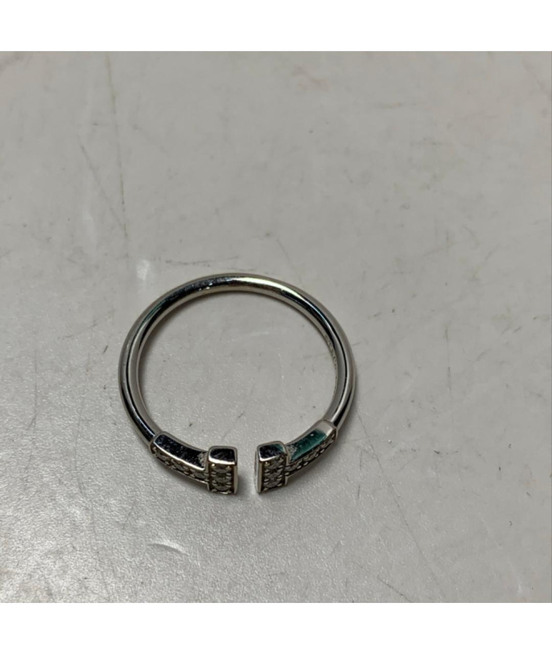 TIFFANY&CO Серебряное кольцо из белого золота, фото 8